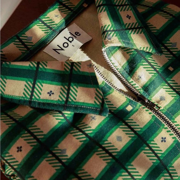 Noble Utility Dress in Plaid — size S - Picture 6 of 10